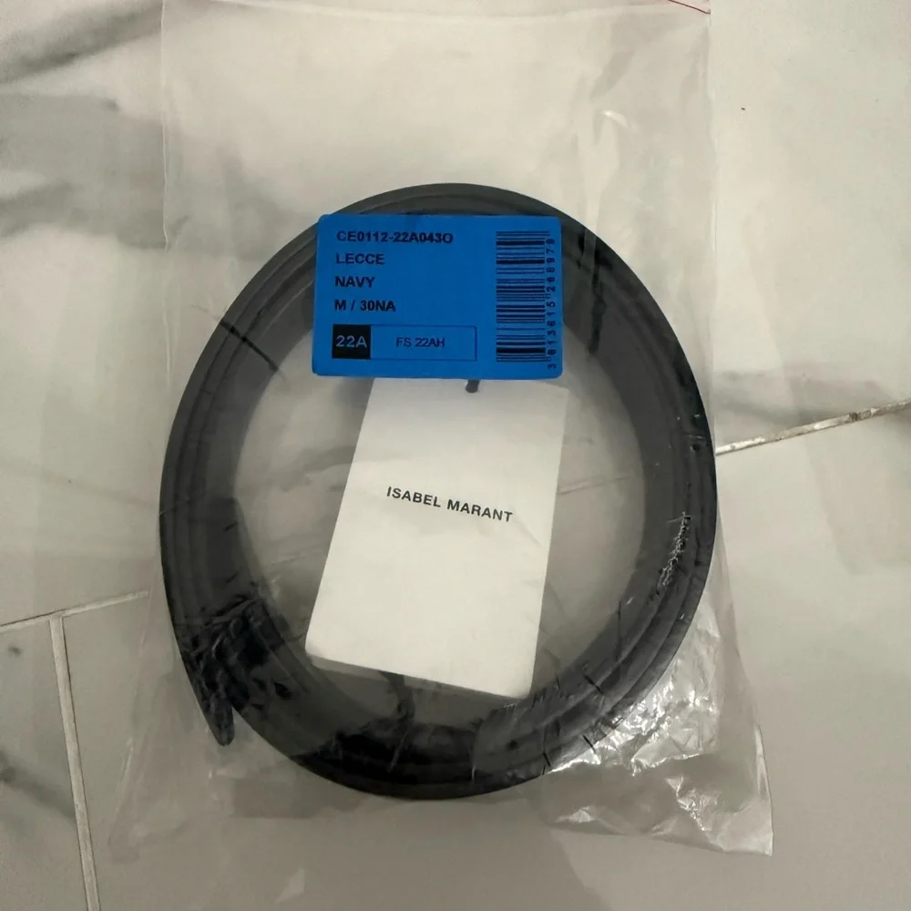 Isabel Marant Dark Blue Belt - Picture 2 of 5